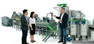 KCN Sóng Thần – Với Máy tái chế chai PET, chúng tôi xây dựng chuỗi kinh tế xanh tại Hà Nộ